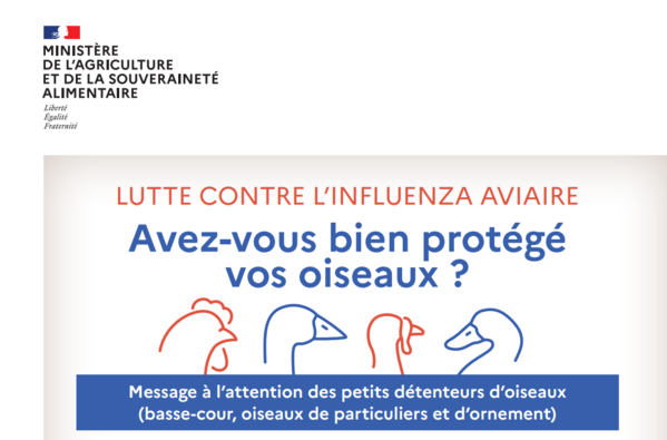 LUTTE CONTRE L’INFLUENZA AVIAIRE